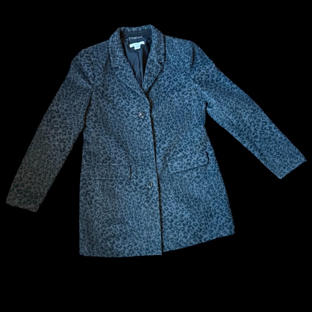 Liz Claiborne Leopard Print Coat – Size Medium